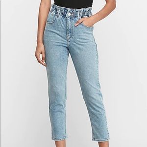 mom jeans from express